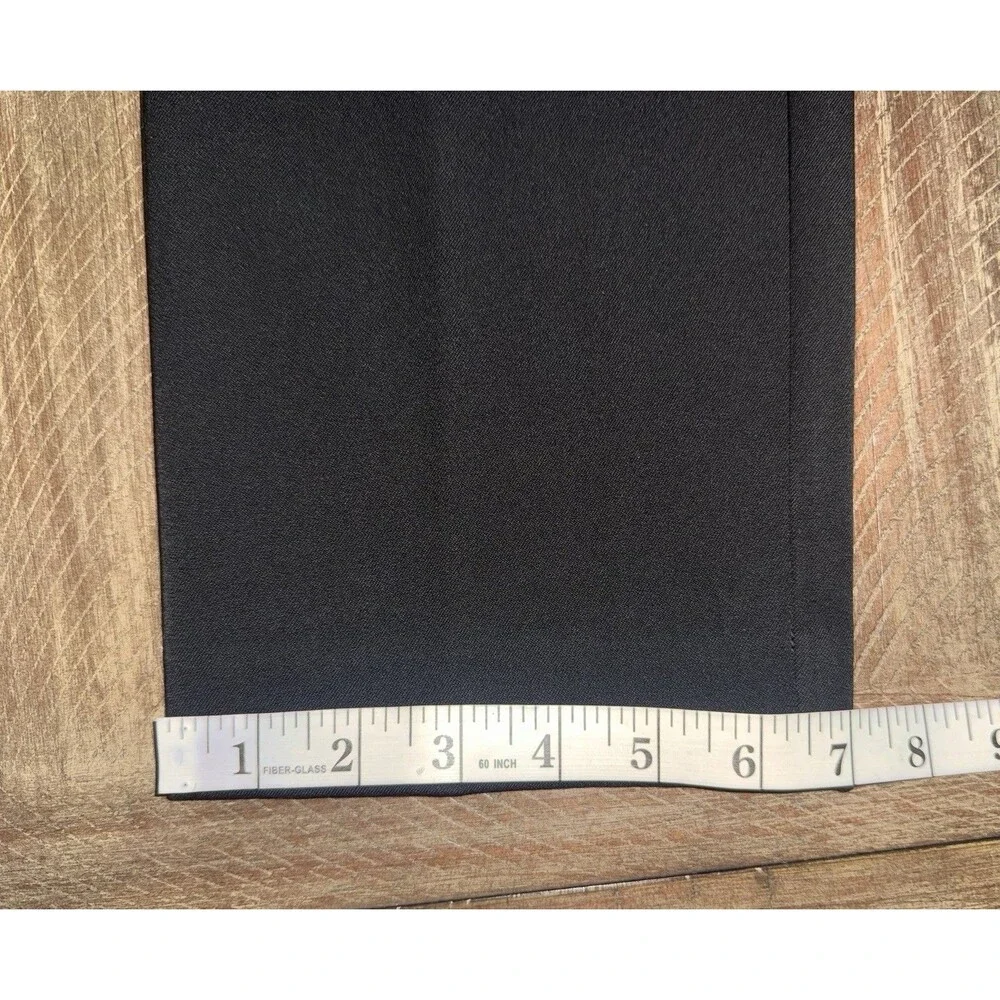 NWT Ann Taylor Curvy Fit Straight Leg Black Dress Pants Mid Rise Women’s Size 4